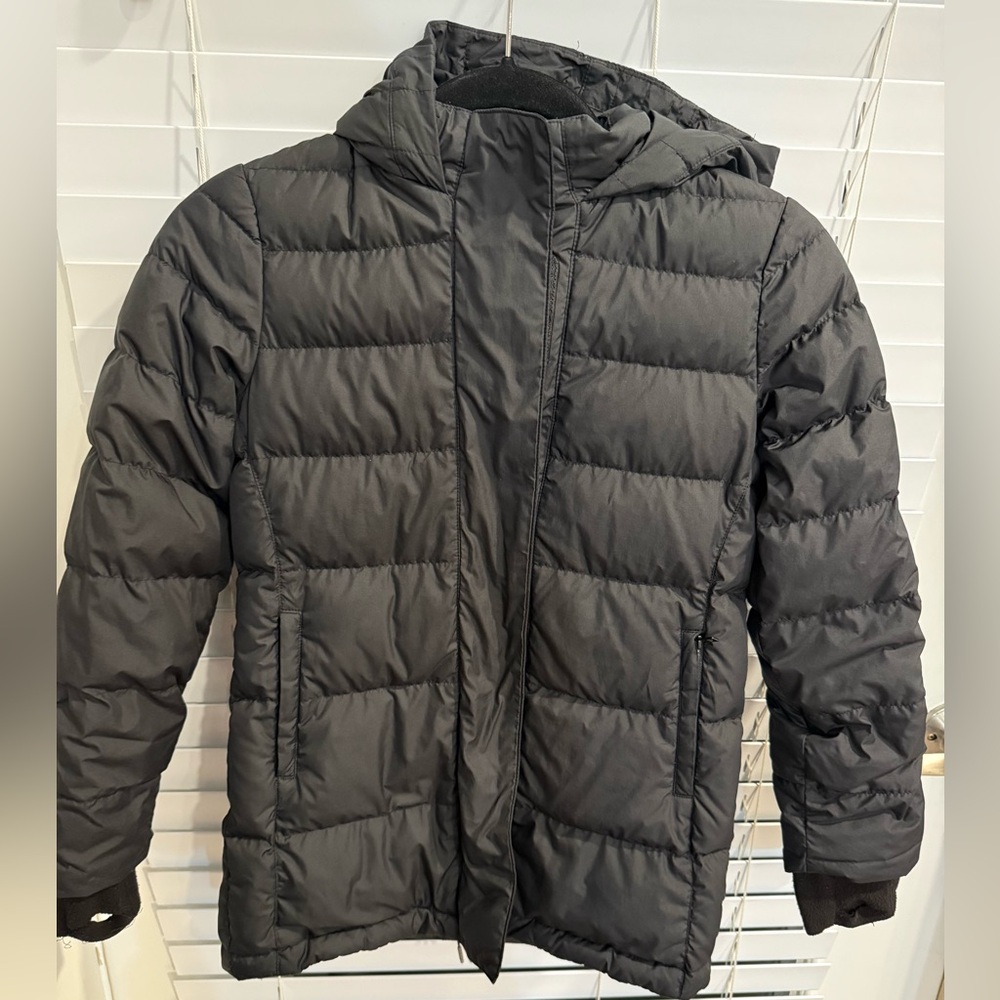 Athleta Girl Snow Day Down Jacket-size M 8/10